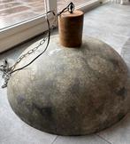 Grote eettafellamp metaal 80 cm rond, Ophalen, Gebruikt, Metaal, Modern