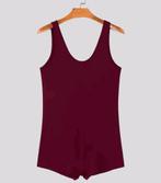 Turnpak Heren Bordeaux - Maat M, Kleding | Heren, Badmode en Zwemkleding, Ophalen of Verzenden, Maat 48/50 (M), Rood