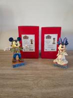 Disney traditions halloween mickey en minnie, Ophalen of Verzenden, Mickey Mouse, Zo goed als nieuw, Beeldje of Figuurtje