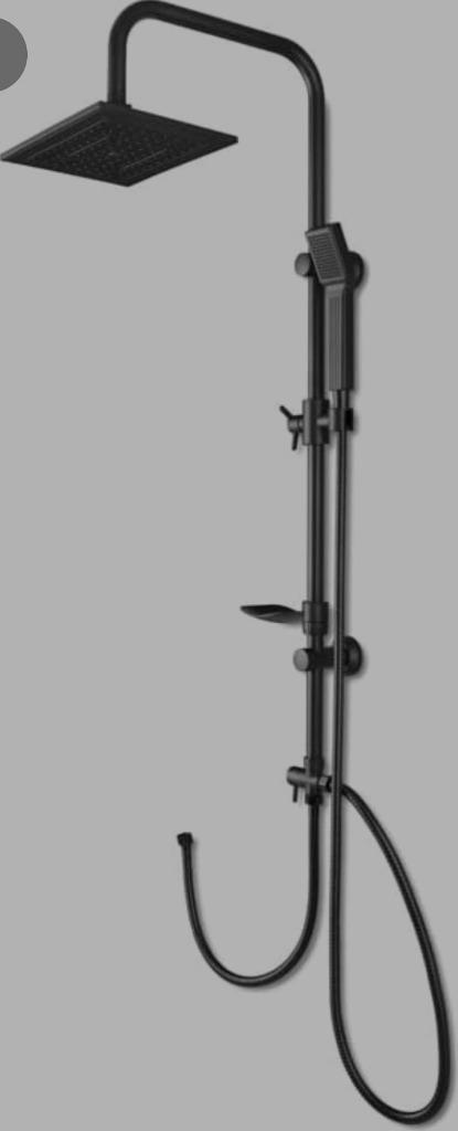 Lifa Living Doucheset, Huis en Inrichting, Woonaccessoires | Spiegels, Nieuw, Minder dan 50 cm, Minder dan 100 cm, Vierkant, Ophalen of Verzenden