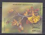 Madagascar 1993 bloem orchidee, Verzenden, Overige landen, Gestempeld