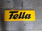 TE KOOP: Reclamebord / Lichtbakbord FELLA, Verzamelen, Merken en Reclamevoorwerpen, Ophalen, Zo goed als nieuw, Lichtbak of (neon) lamp