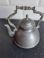 Antieke tinnen theeketeltje van 94 % tin, Antiek en Kunst, Antiek | Tin, Ophalen of Verzenden