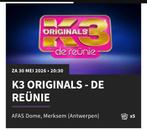 5 zitplaatsen naast elkaar k3!, Tickets en Kaartjes, Twee personen