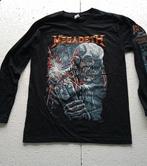 Megadeth longsleeve super collider tour shirt 2013 maat L, Verzamelen, Muziek, Artiesten en Beroemdheden, Nieuw, Kleding, Verzenden