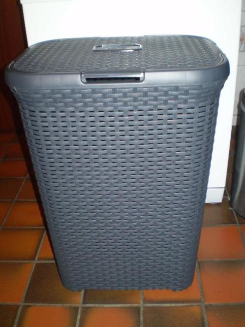 Wasbox / wasmand van Curver style.    Antracietgrijs. 60 L., Huis en Inrichting, Badkamer | Badtextiel en Accessoires, Zo goed als nieuw