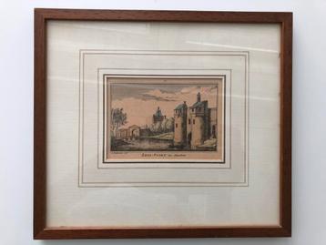 Rademaker - Ets van Zijlpoort Haarlem, ingelijst beschikbaar voor biedingen