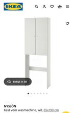 Wasmachine kast NYSJÖN Ikea, Ophalen, Zo goed als nieuw, 25 tot 50 cm, 50 tot 100 cm