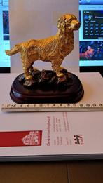 Hond, Dog. 24 k verguld RISIS, Ophalen of Verzenden, Zo goed als nieuw, Dier