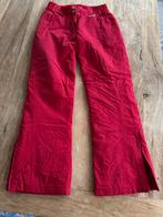Rode skibroek maat 164, Ophalen of Verzenden, Zo goed als nieuw, Maat 34 (XS) of kleiner, Broek