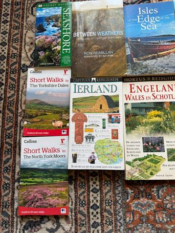 9 boeken Ierland /  Engeland / Groot Brittanie beschikbaar voor biedingen