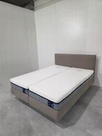 Boxspring Auping 160x200 + Evolve matrassen, Tweepersoons, Ophalen of Verzenden, Zo goed als nieuw, 160 cm