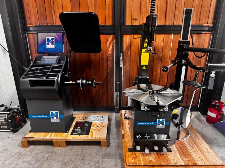 Hofmann Banden Demontage & Balanceermachine Set Nieuw!, Auto diversen, Autogereedschap, Nieuw, Ophalen