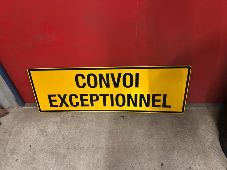 Bord Uitzonderlijk Vervoer - Convoi Exceptionnel, Auto diversen, Auto-accessoires, Nieuw, Ophalen