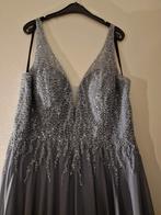 Nieuwe avondjurk 40/42 grijs merk Swing met kaartje € 229,--, Kleding | Dames, Gelegenheidskleding, Galajurk, Nieuw, Ophalen of Verzenden