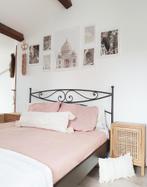 (Hemel)bed | tweepersoonsbed | 160 cm | zwart | gietijzer, Huis en Inrichting, Ophalen
