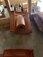 Vogelhuisdakpannen, Doe-het-zelf en Verbouw, Dakpannen en Dakbedekking, Steen of Klei, Ophalen of Verzenden, Zo goed als nieuw