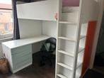 Ikea hoogslaper met bureau, Ophalen, Gebruikt, Hoogslaper