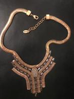 Hultquist Copenhagen statement ketting – goudkleurig, Sieraden, Tassen en Uiterlijk, Kettingen, Ophalen of Verzenden, Zo goed als nieuw