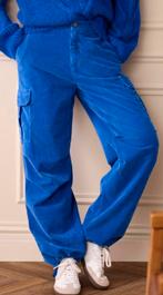Summum cargo pants broek blauw rib maat 40, Maat 38/40 (M), Summum, Nieuw, Lang
