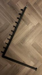 Moderne stalen kapstok - Plafond & Wandmontage, Zo goed als nieuw, Minder dan 100 cm, Metaal, Ophalen