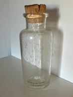 Verrerie de Bendor Fles met Kurk, Antiek en Kunst, Antiek | Glas en Kristal, Ophalen of Verzenden