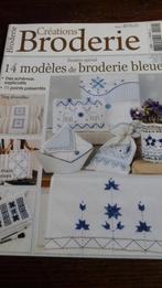 Borduurblad creations broderie, franstalig, Hobby en Vrije tijd, Borduren en Borduurmachines, Ophalen of Verzenden, Zo goed als nieuw