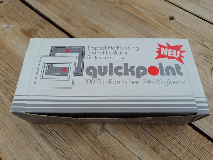 Quickpoint Diaraampjes 24x36 - 80 stuks - Nieuw, Audio, Tv en Foto, Diaprojectors, Nieuw, Ophalen of Verzenden