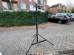 Manfrotto hoogtestatief, Audio, Tv en Foto, Fotografie | Statieven en Balhoofden, Ophalen, 175 cm of meer, Driepoot, Met balhoofd