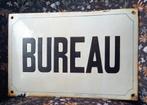 Emaille bord 'Bureau', Ophalen