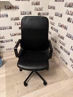Bureaustoel Ikea Renberget, Huis en Inrichting, Bureaustoelen, Ophalen, Zo goed als nieuw, Zwart