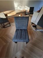 Eetkamerstoelen grijs, Huis en Inrichting, Stoelen, Ophalen, Zo goed als nieuw, Vijf, Zes of meer stoelen, Stof