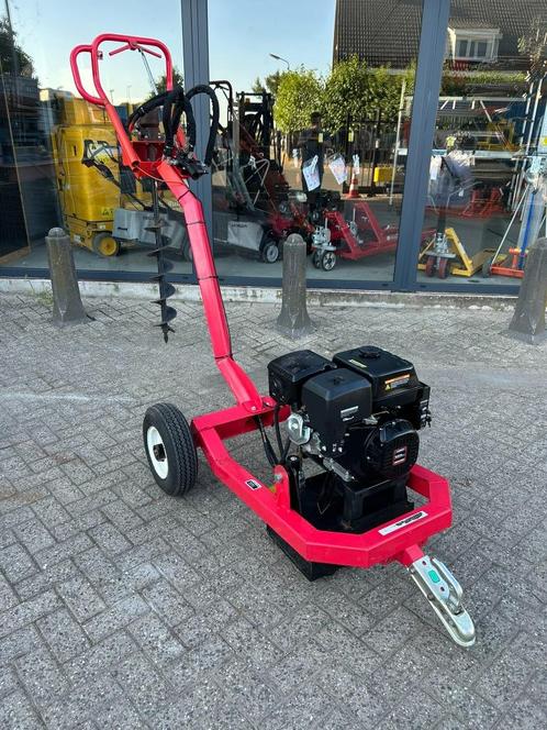 Hydraulische grondboor/pendelboor/benzine grondboor, Tuin en Terras, Hand-tuingereedschap, Gebruikt, Grondboor, Ophalen
