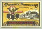 PHOENIX etiket - Holland - beer nr. 27587, Ophalen of Verzenden, Nieuw, Overige typen, Overige merken