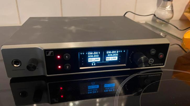 Sennheiser EW-DX S1-10 draadloze set, Audio, Tv en Foto, Professionele Audio-, Tv- en Video-apparatuur, Zo goed als nieuw, Audio