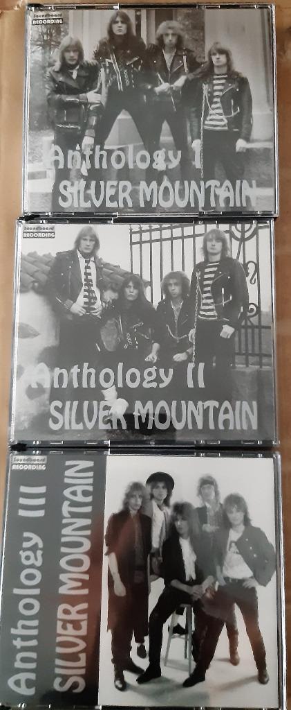 Silver Mountain Anthology 1+2+3 6-cd Deep Purple Rainbow Dio, Cd's en Dvd's, Cd's | Hardrock en Metal, Zo goed als nieuw, Verzenden