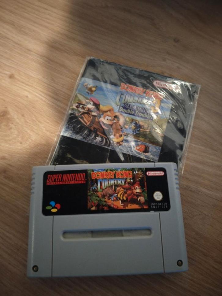 Donkey Kong Country 2 SNES - Compleet!, Spelcomputers en Games, Games | Nintendo Super NES, Zo goed als nieuw, Platform, 1 speler