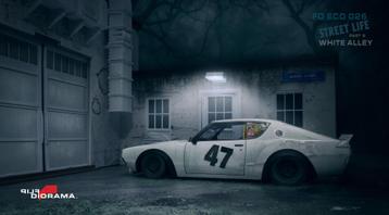 FLIPDIORAMA ECO -26 WHITE ALLEY  beschikbaar voor biedingen