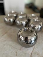 Kaarsenhouder silver kleur x 7 tealight, Huis en Inrichting, Woonaccessoires | Kandelaars en Kaarsen, Overige materialen, Gebruikt