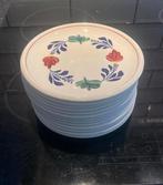 Boerenbont gebak bordje, Antiek en Kunst, Antiek | Servies los, Ophalen of Verzenden
