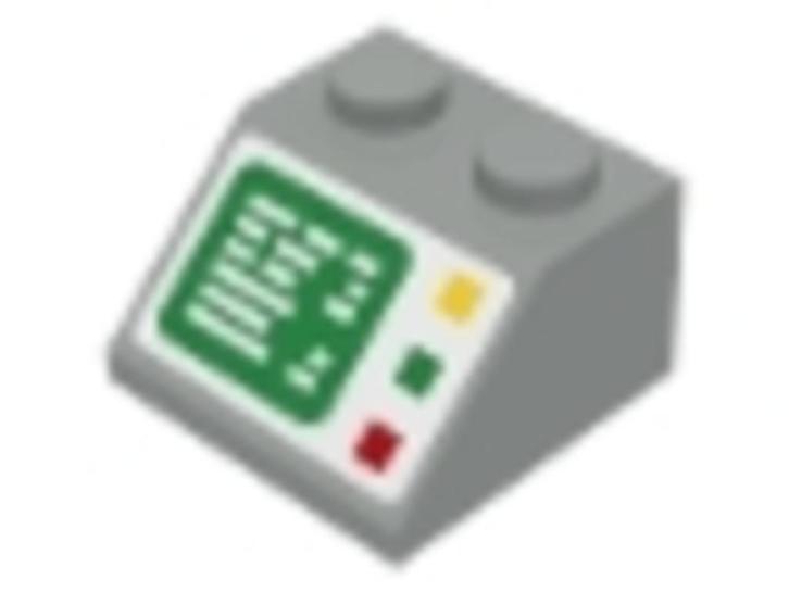 Lego Space Stenen 2x2 Slope Grijs computer Panel Knoppen, Kinderen en Baby's, Speelgoed | Duplo en Lego, Zo goed als nieuw, Lego