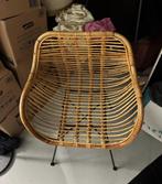 Rotan eetkamer stoel, Ophalen, Twee, Bruin, Riet of Rotan