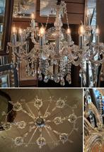 Maria Theresia Kristal Kroonluchter OVAAL 60x90cm - ZILVER