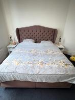 Boxspring swiss sense, Ophalen, Gebruikt, Bruin, Luxe