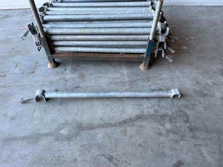 Layher AR/Allround tussenligger/ligger/plankendrager 1.09M, Doe-het-zelf en Verbouw, Steigers, Gebruikt, Gevelsteiger, 5 meter of hoger