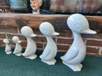 5x jr 70 vintage retro decoratie eenden, Antiek en Kunst, Ophalen of Verzenden