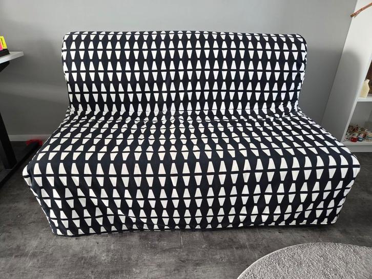 Ikea Lycksele Slaapbank - Zo Goed Als Nieuw!, Huis en Inrichting, Slaapkamer | Slaapbanken, Zo goed als nieuw, 140 cm, Tweepersoons