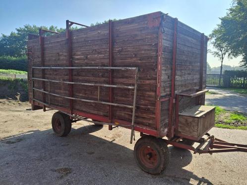 platte wagen veewagen ploeg stoppelploeg 6 schaar vorenpakke, Zakelijke goederen, Agrarisch | Werktuigen, Akkerbouw, Boomteelt