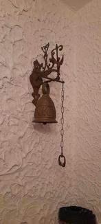 Antieke koperen bel, Antiek en Kunst, Antiek | Klokken, Ophalen of Verzenden