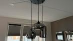 Luxe Mix Bollen Hanglamp Rookglas - 3 Lichts, Ophalen, Nieuw, Glas, 75 cm of meer